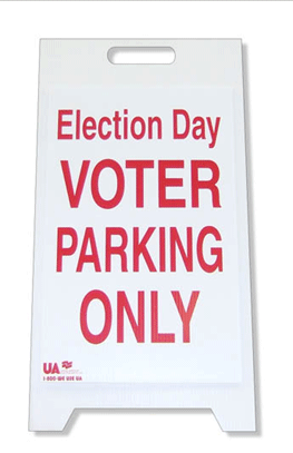 Election Day Park Election Day  Parking Onlying Only